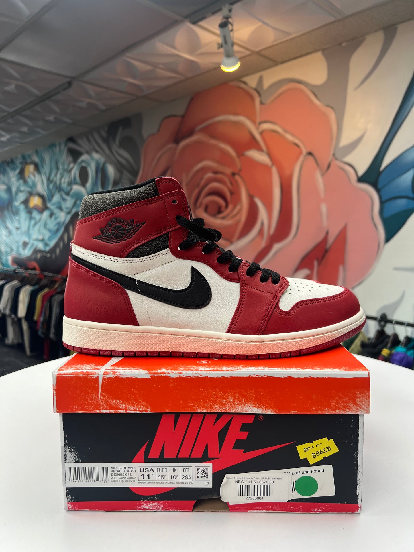 Preowned Jordan 1 Lost and Found