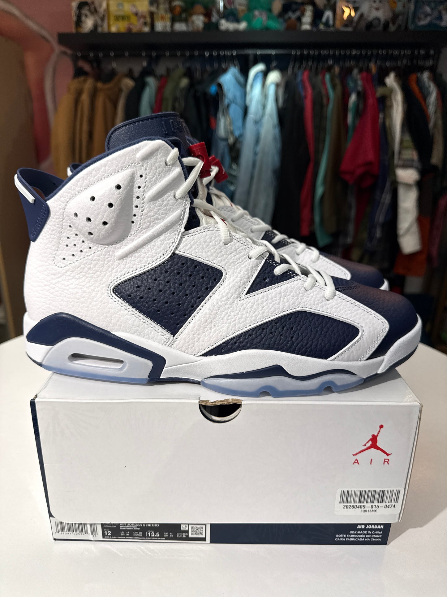 New Jordan 6 Olympic (2024)