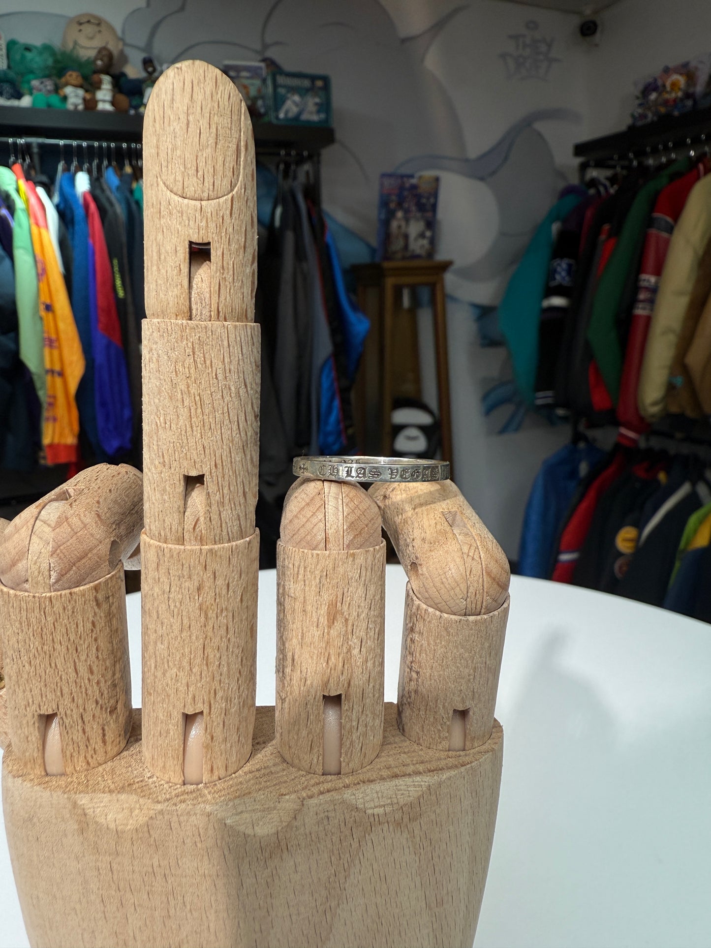 New Chrome Hearts LV F*ck You 3MM Spacer Ring