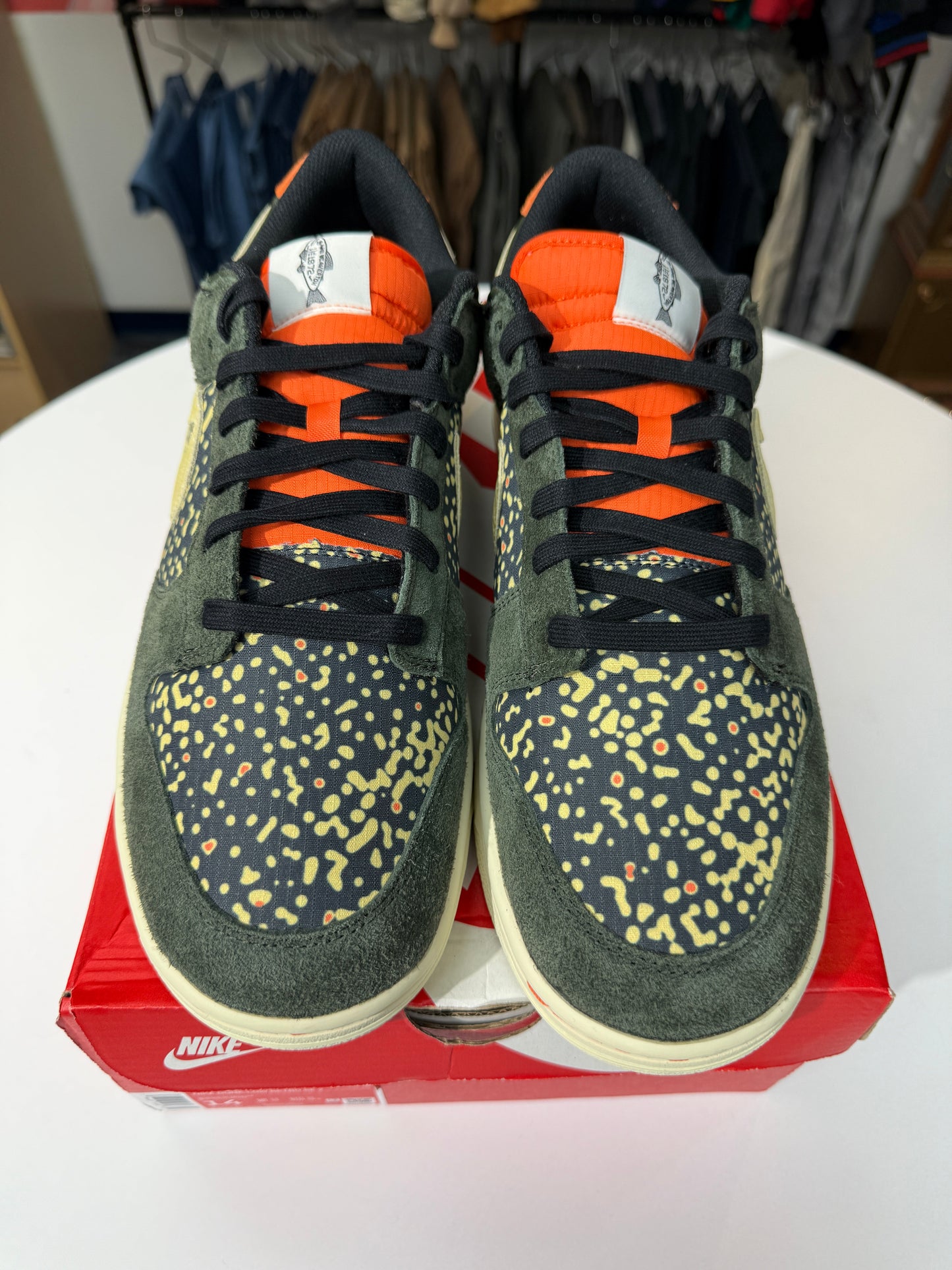 New Nike Dunk Low Gone Fishing Rainbow Trout