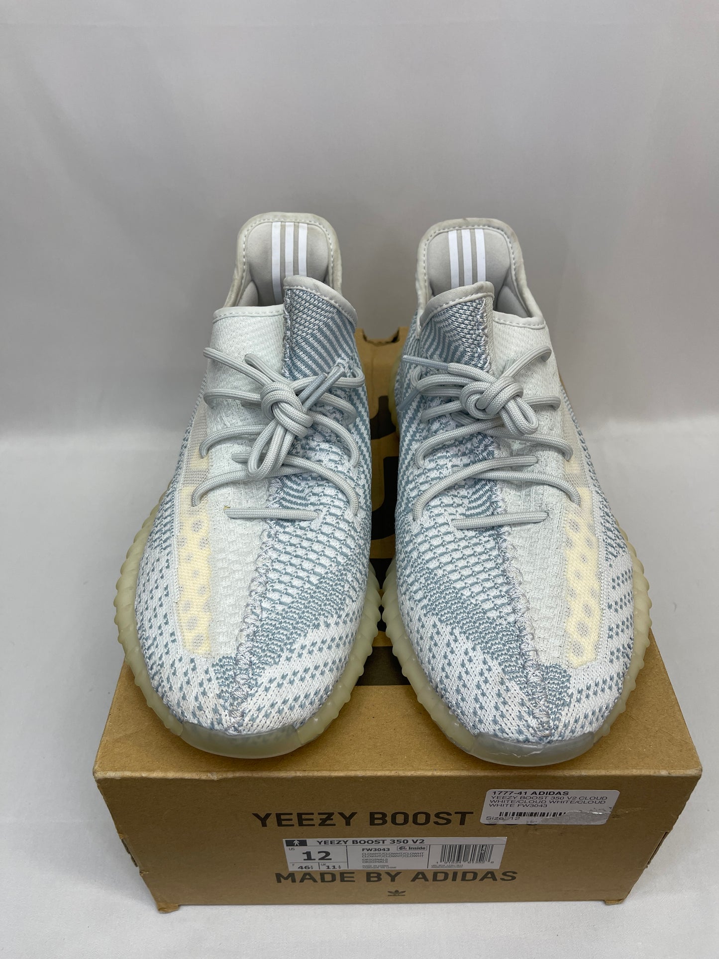 Preowned Yeezy 350 Cloud White