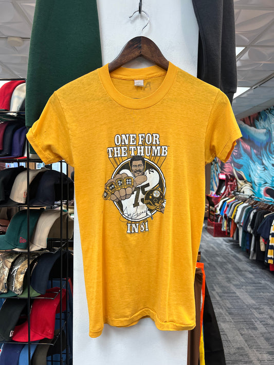 Vintage Pittsburgh Steelers Joe Greene 1981 Tee