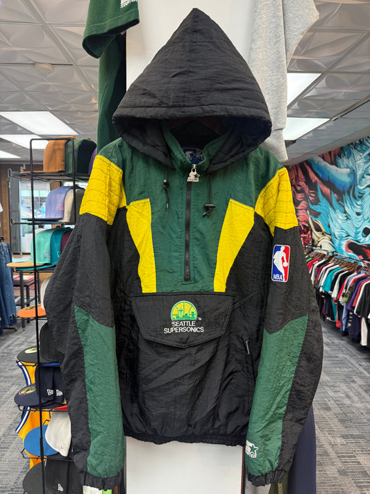 Vintage Sonics Starter Half Zip Jacket