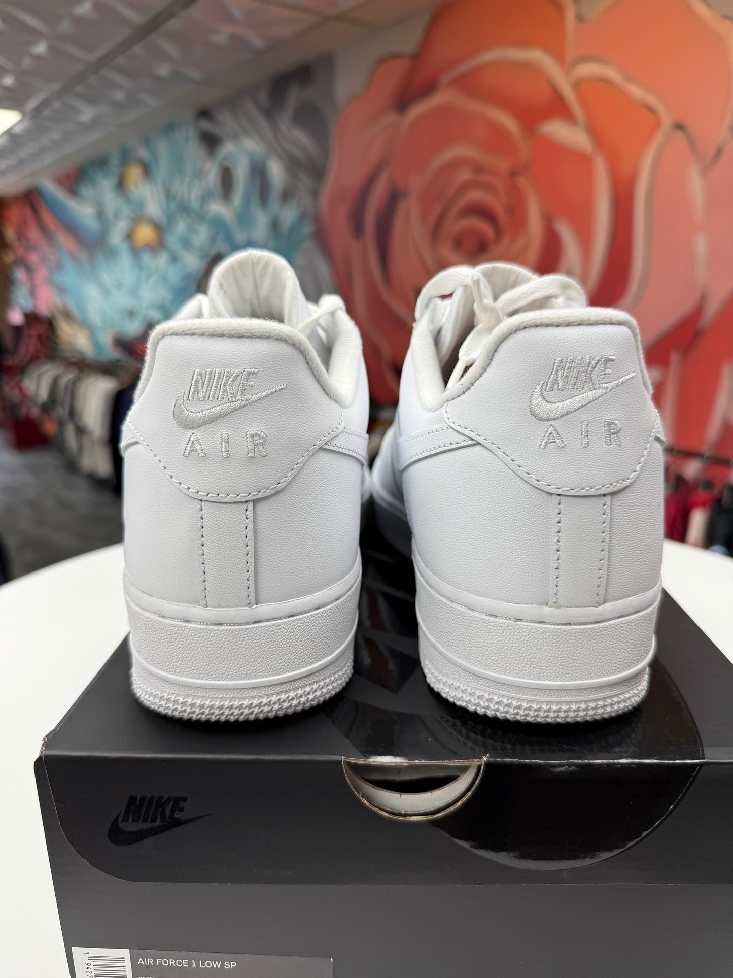 New White Supreme AF1 Low