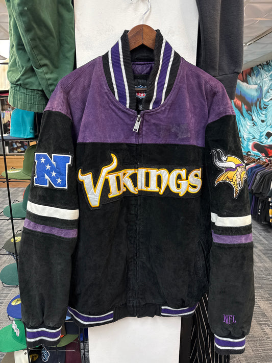 Vintage NFL Minnesota Vikings Suede Jacket