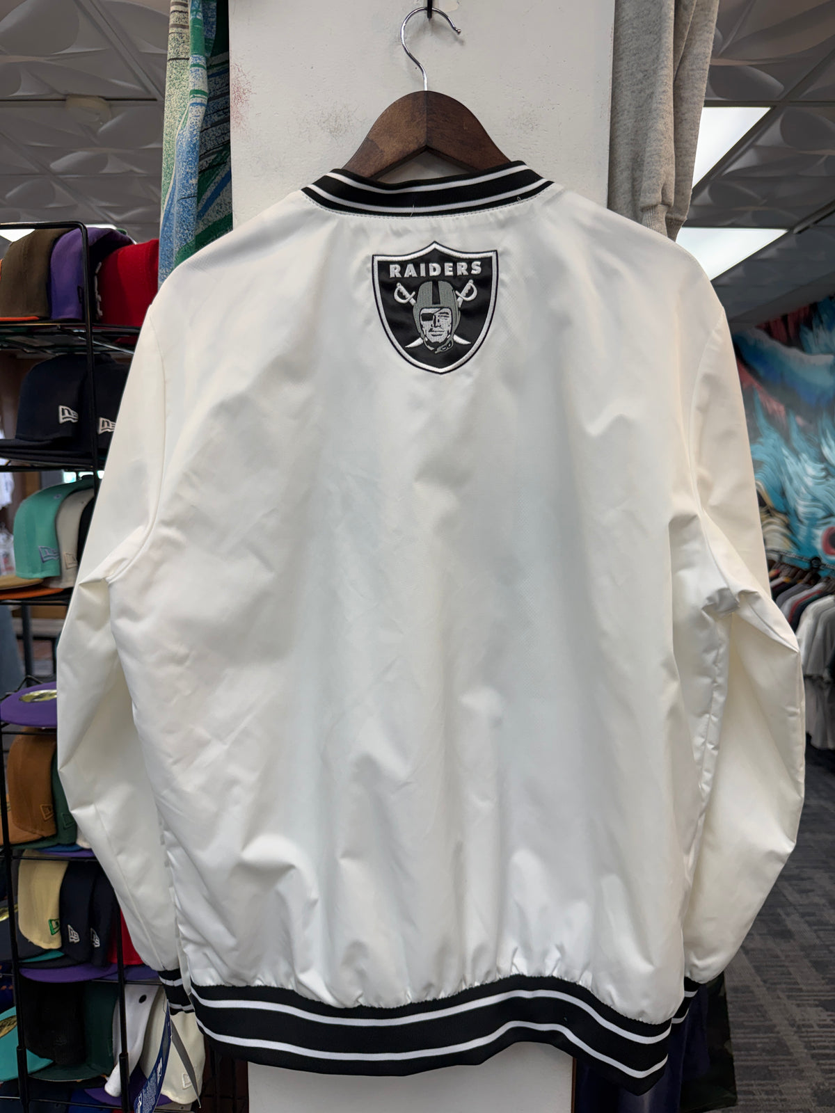 New Raiders Pullover Jacket