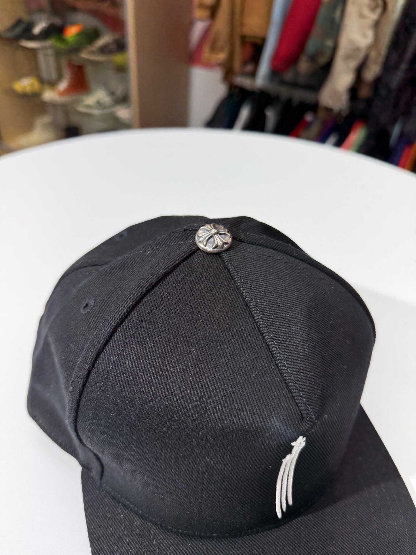 New Chrome Hearts RS3 Denim Baseball Hat