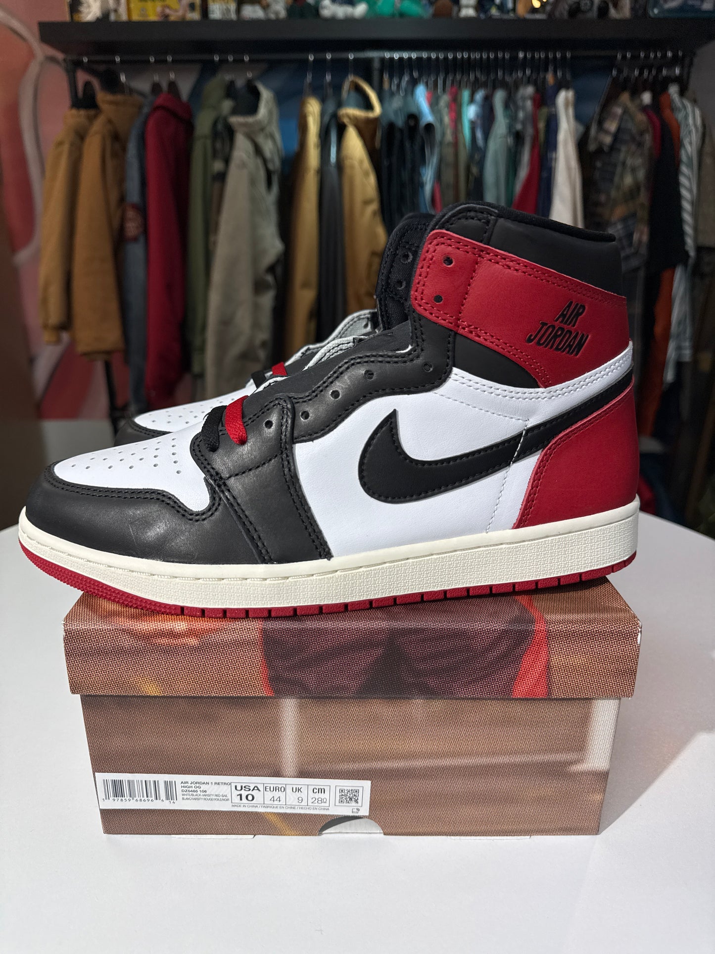 New Jordan 1 Retro High Black Toe Reimagined