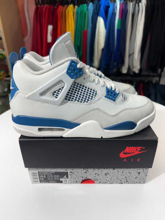 Preowned Military Blue Jordan 4 (2024)