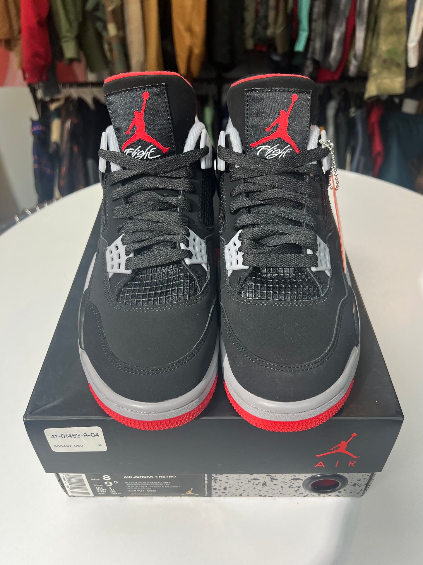 New Bred Jordan 4 (2019)