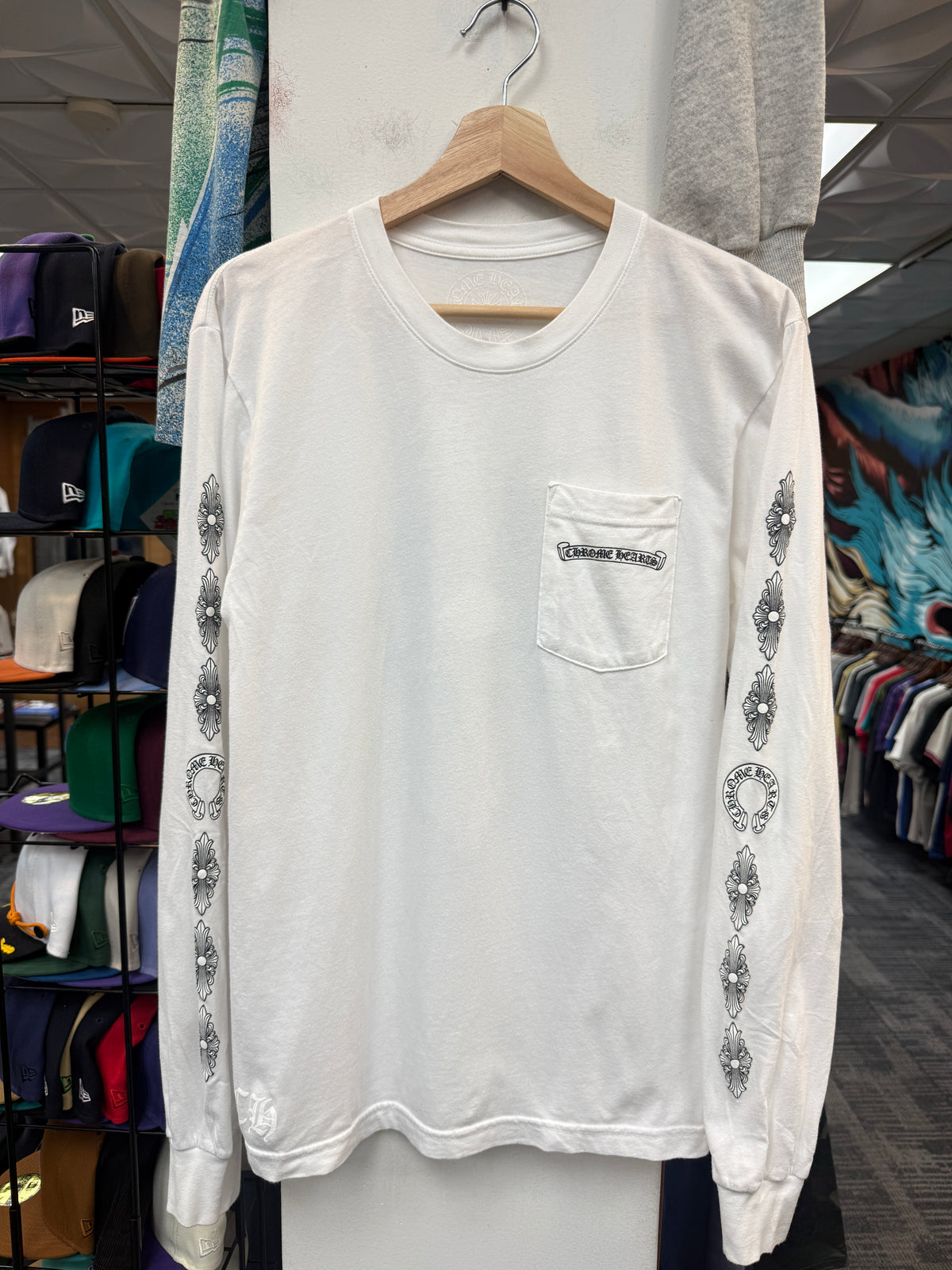 Chrome Hearts Floral L/S Tee