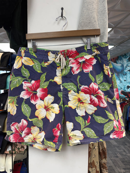 Vintage Polo Ralph Lauren Floral Trunks