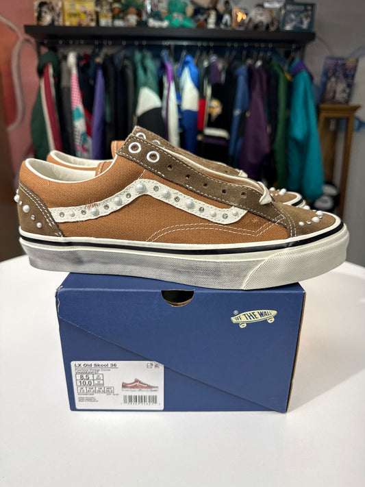 New Vans Old Skool 36 LX Pearlized Pack Cocoa Brown
