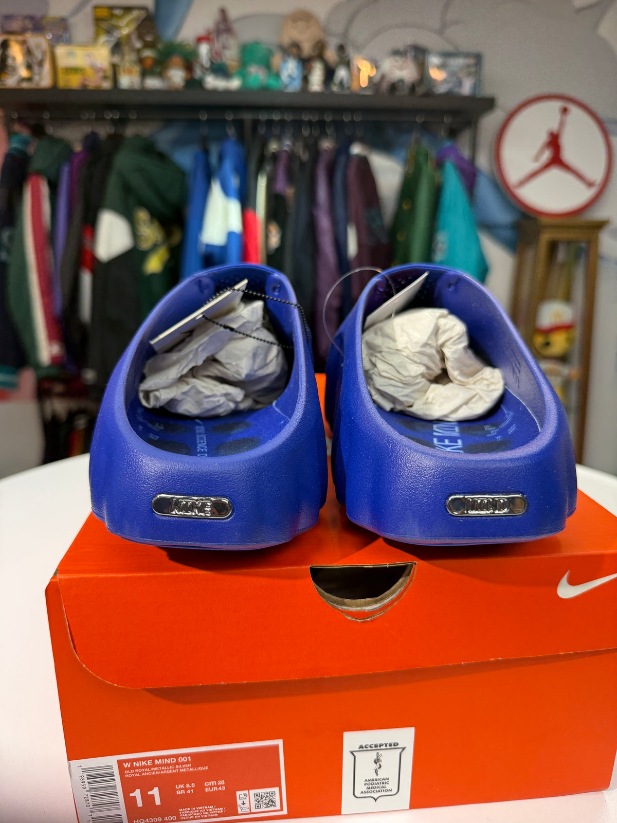 New Royal Nike Mind 001 Slide