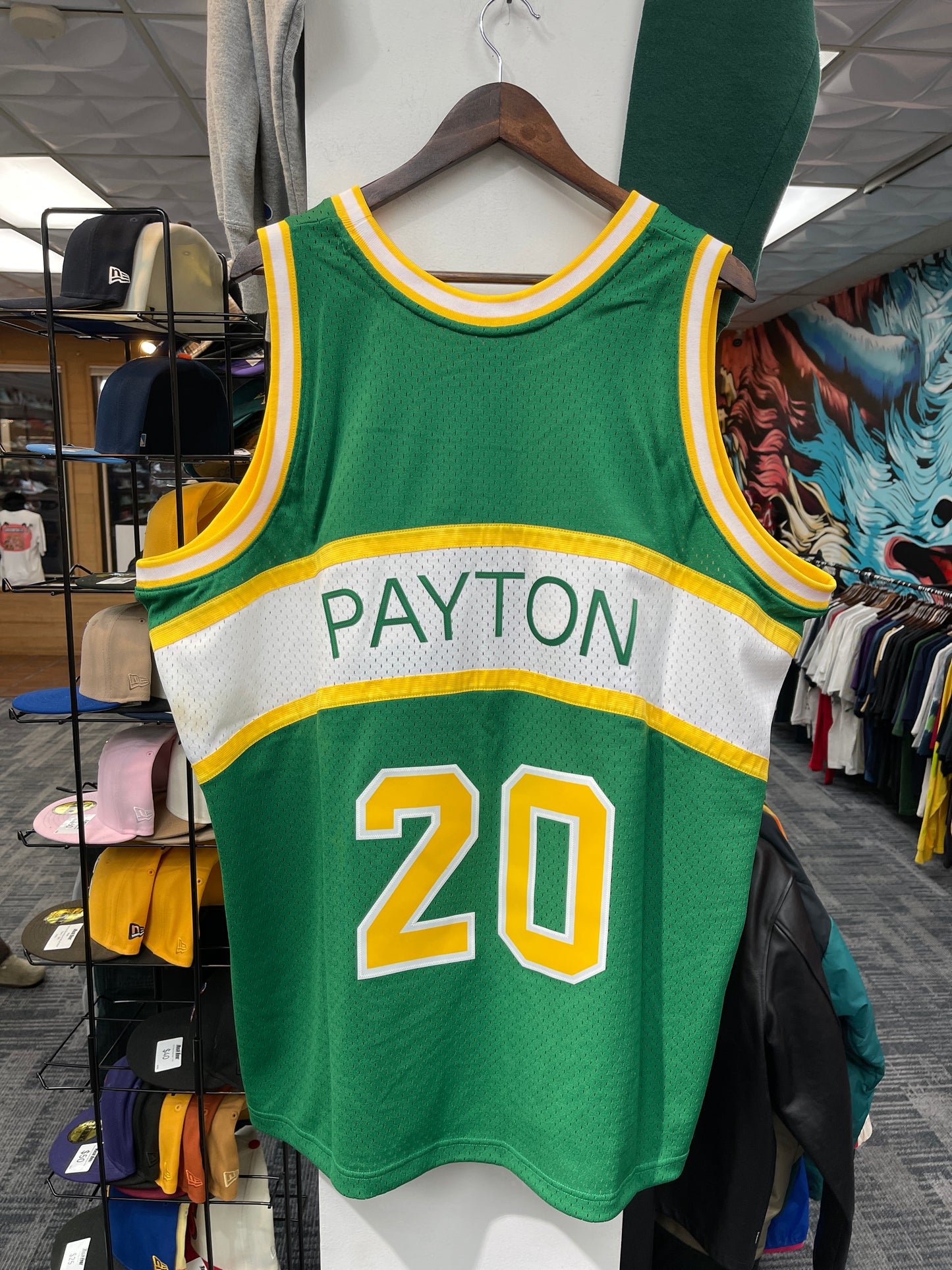 Mitchell & Ness Payton Sonics Jersey