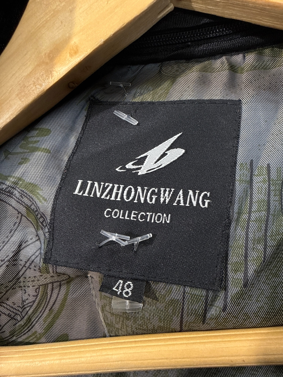 Linzhong Wang Collection Moto Leather Jacket