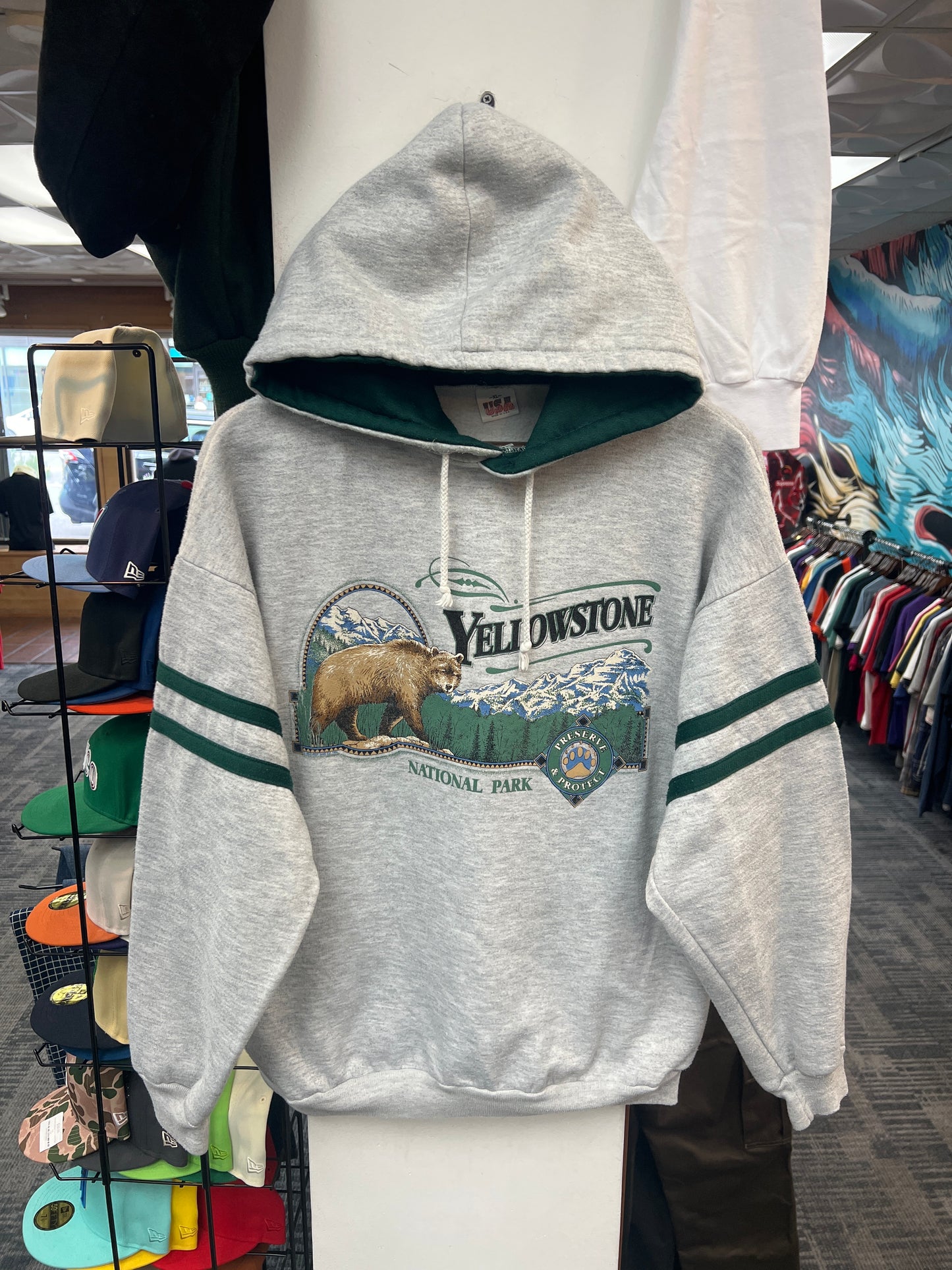 Vintage Yellowstone National Park Hoodie