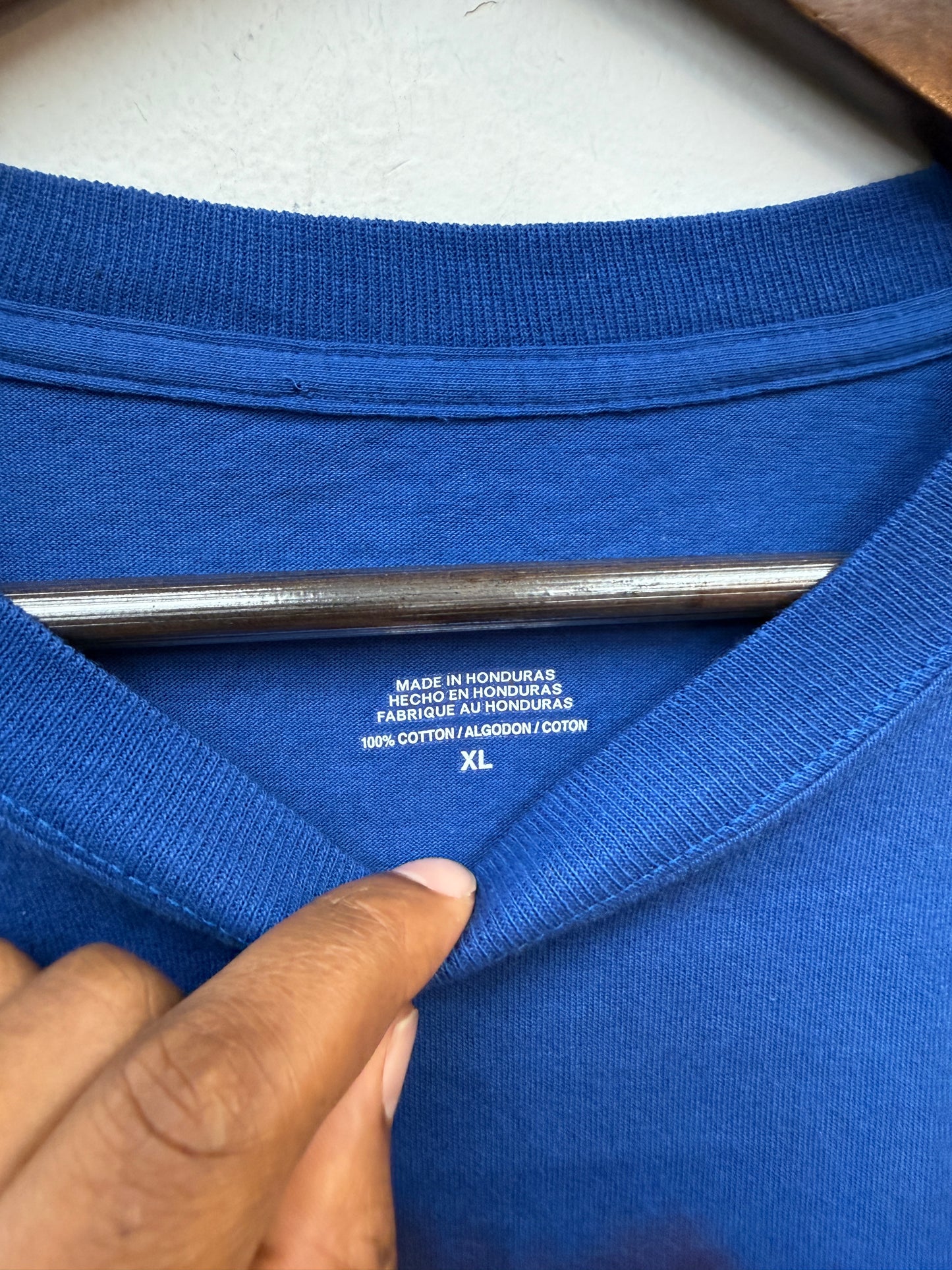 NY Giants Championship Blue Tee
