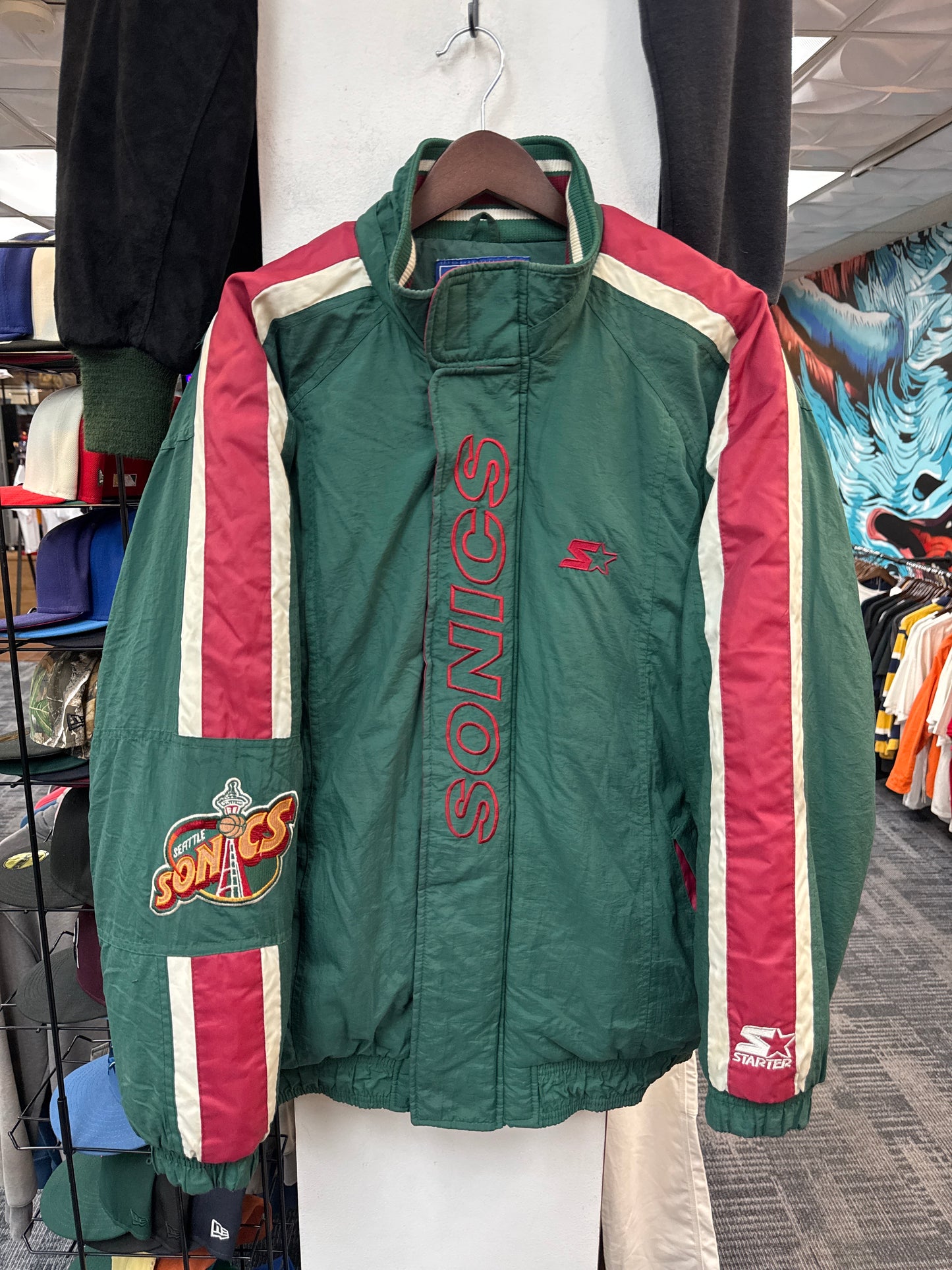 Vintage Seattle Sonics Starter Jacket