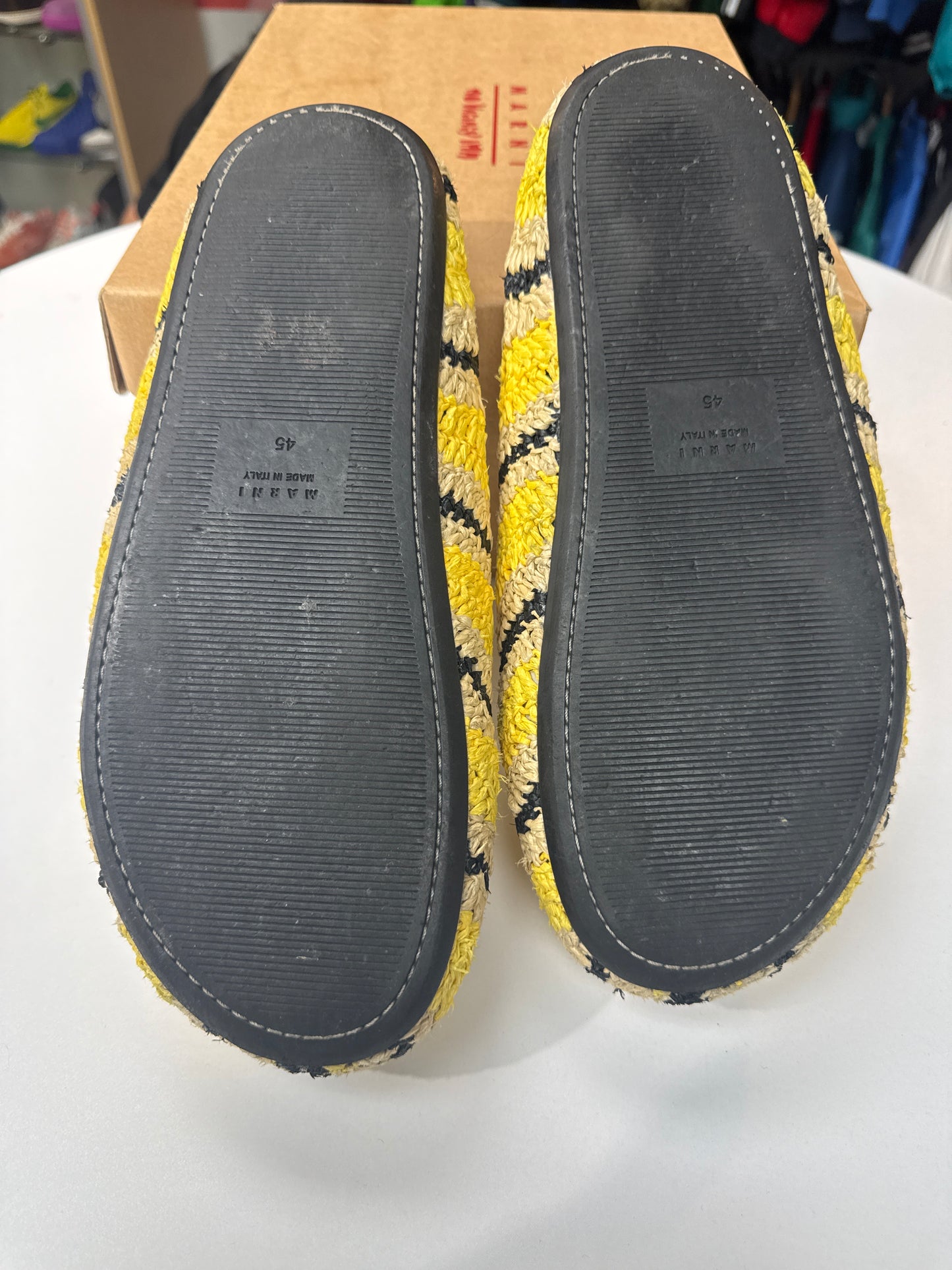 Preowned Marni No Vacancy Inn Fussbett Sabot