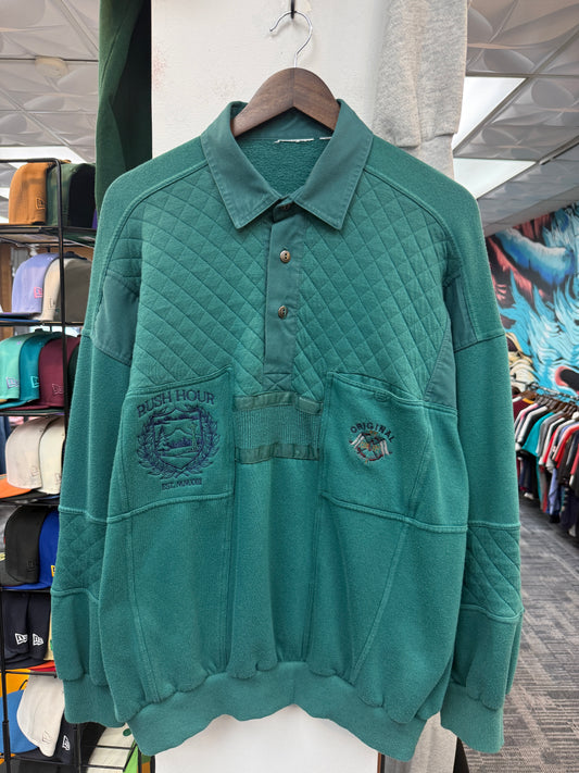 Rush Hour University Original Concept Half Button Rugby