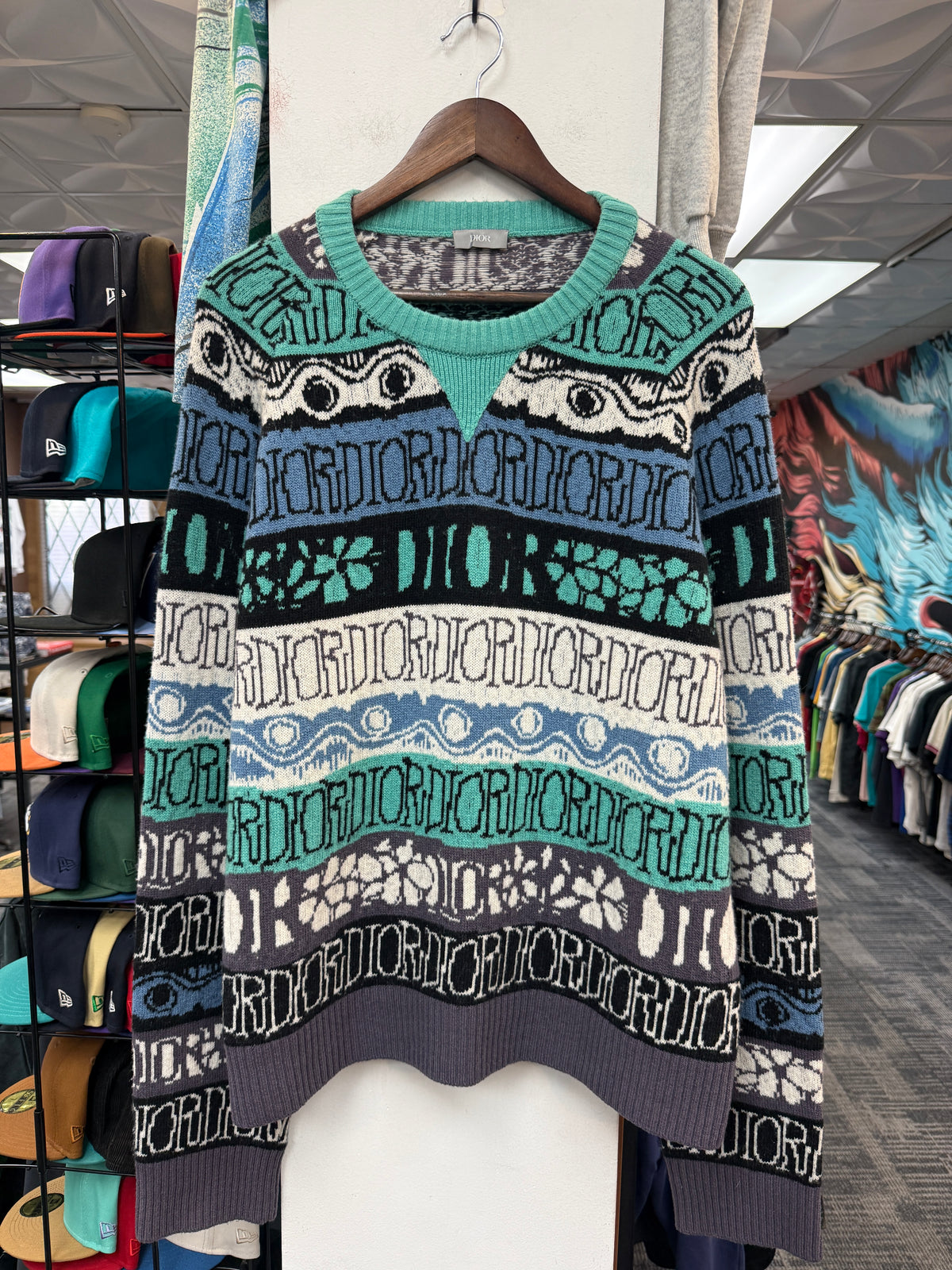 Dior X Stussy Knit Sweater