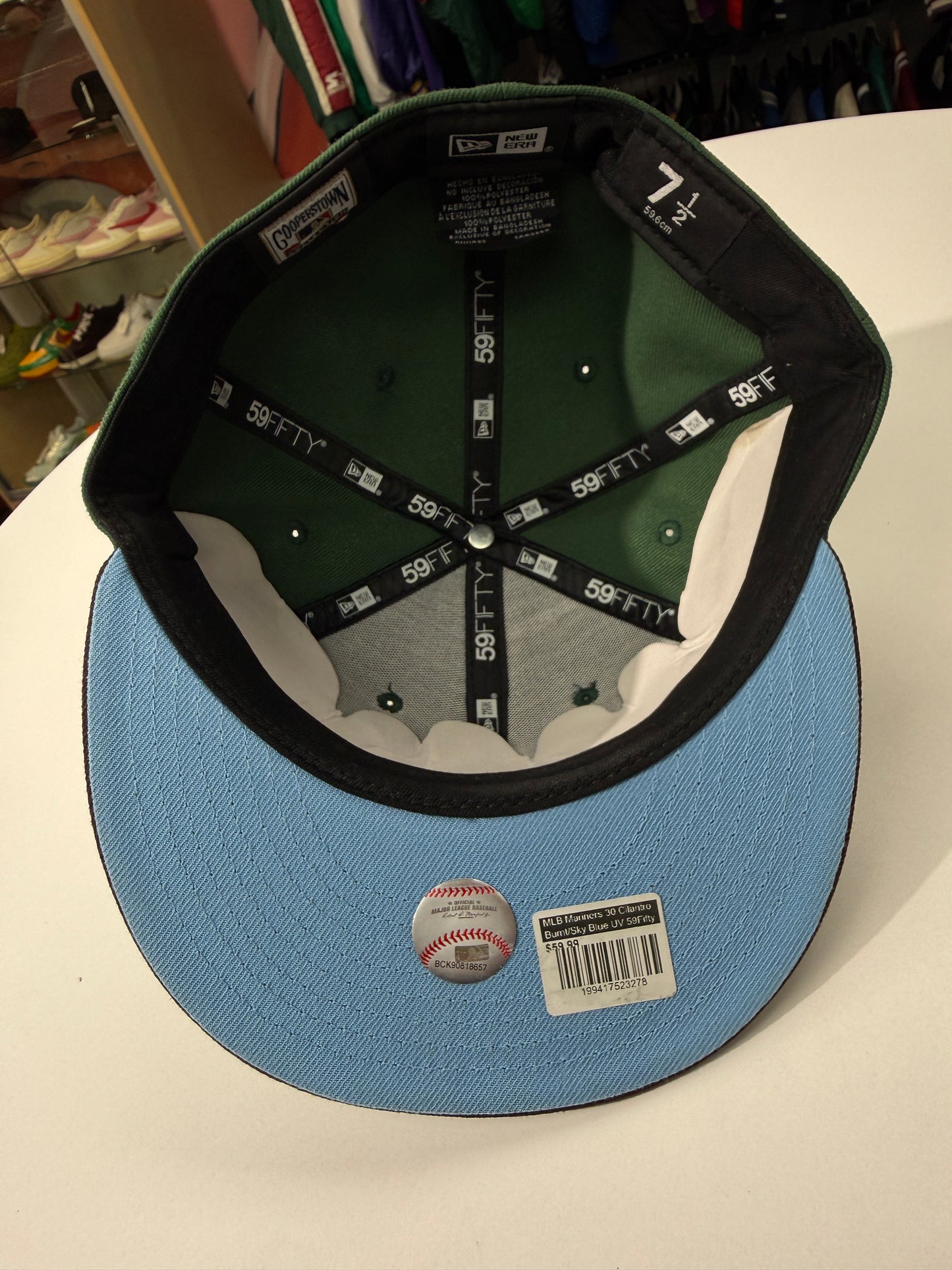 Seattle Mariners Forrest Green Fitted