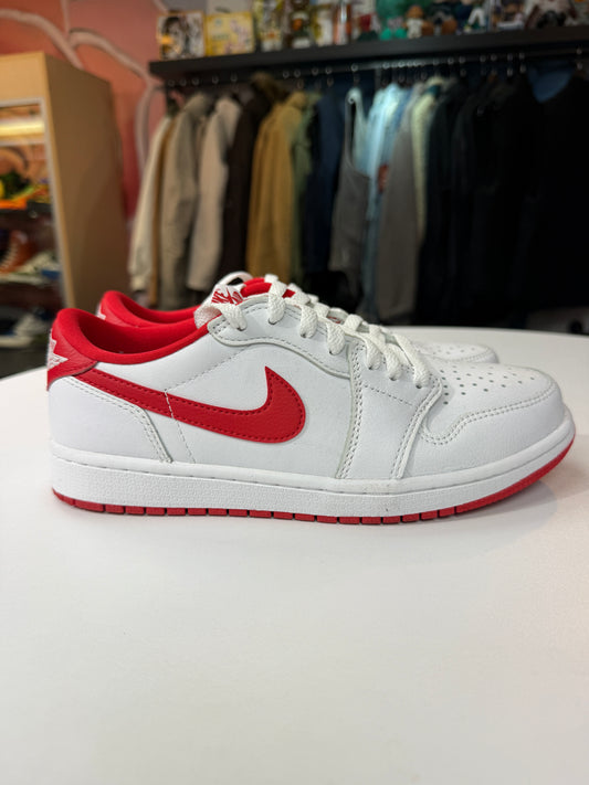 Preowned University Red Jordan 1 Low OG