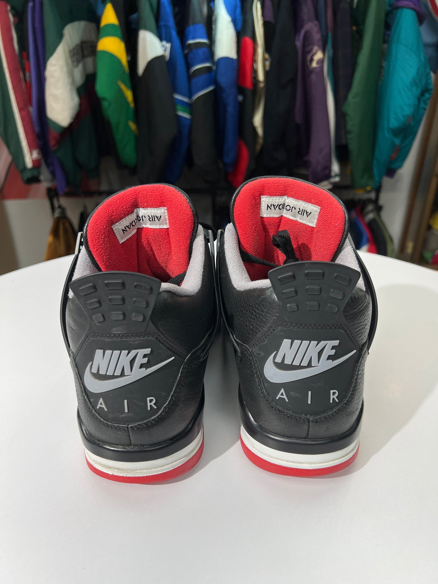 Preowned Jordan 4 Retro Bred Reimagined