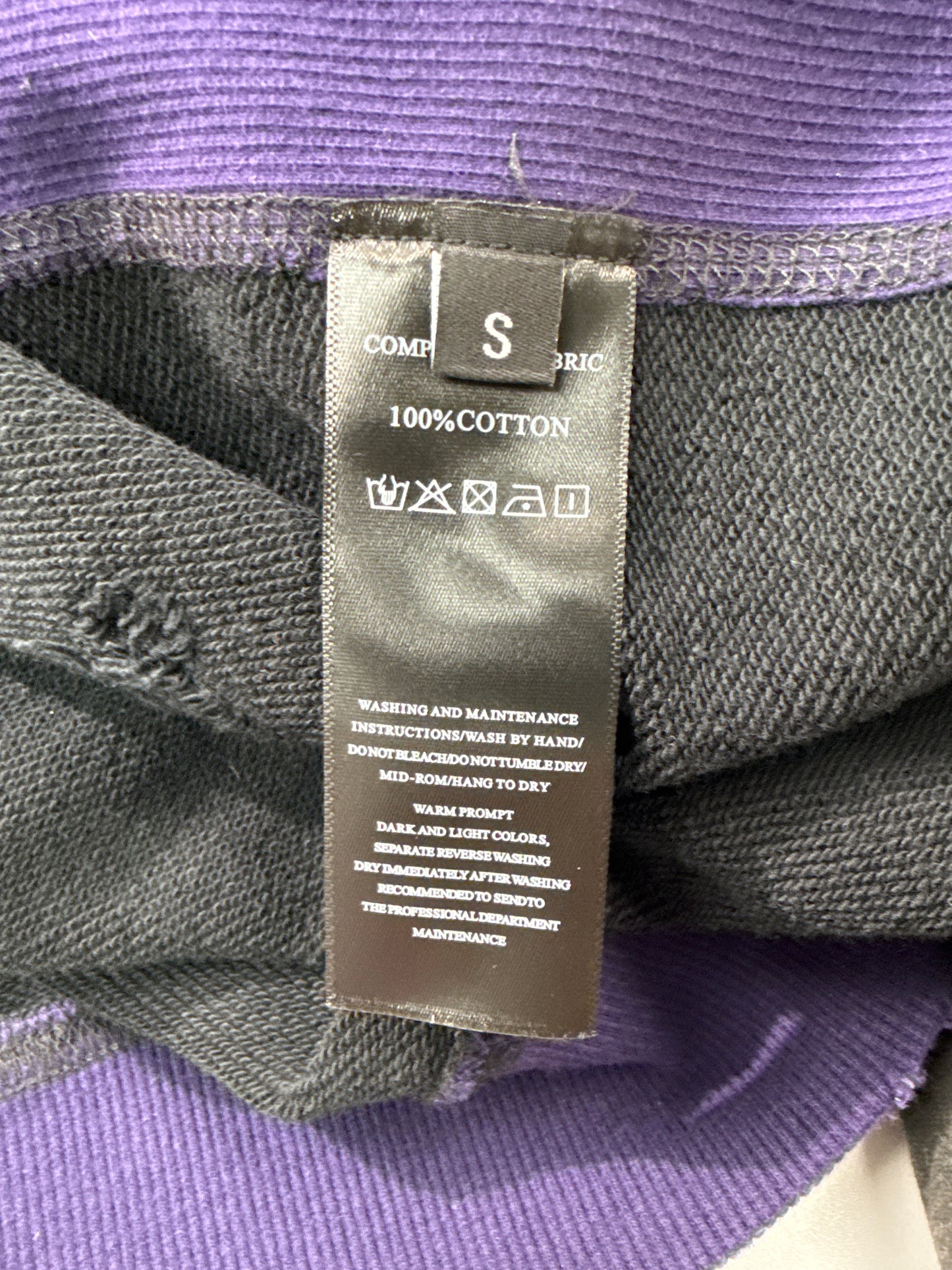New GV Raspberry Hills Sulfur Crewneck