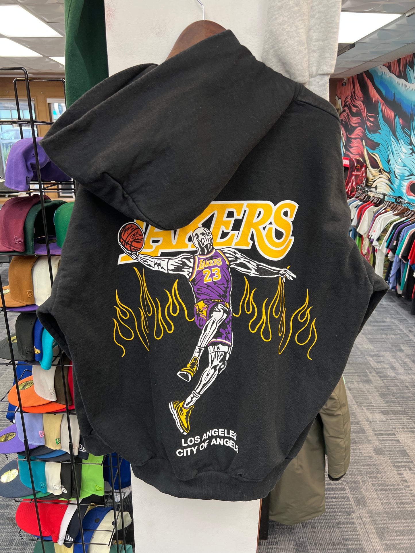 Warren Lotas x Lakers Bron Hoodie