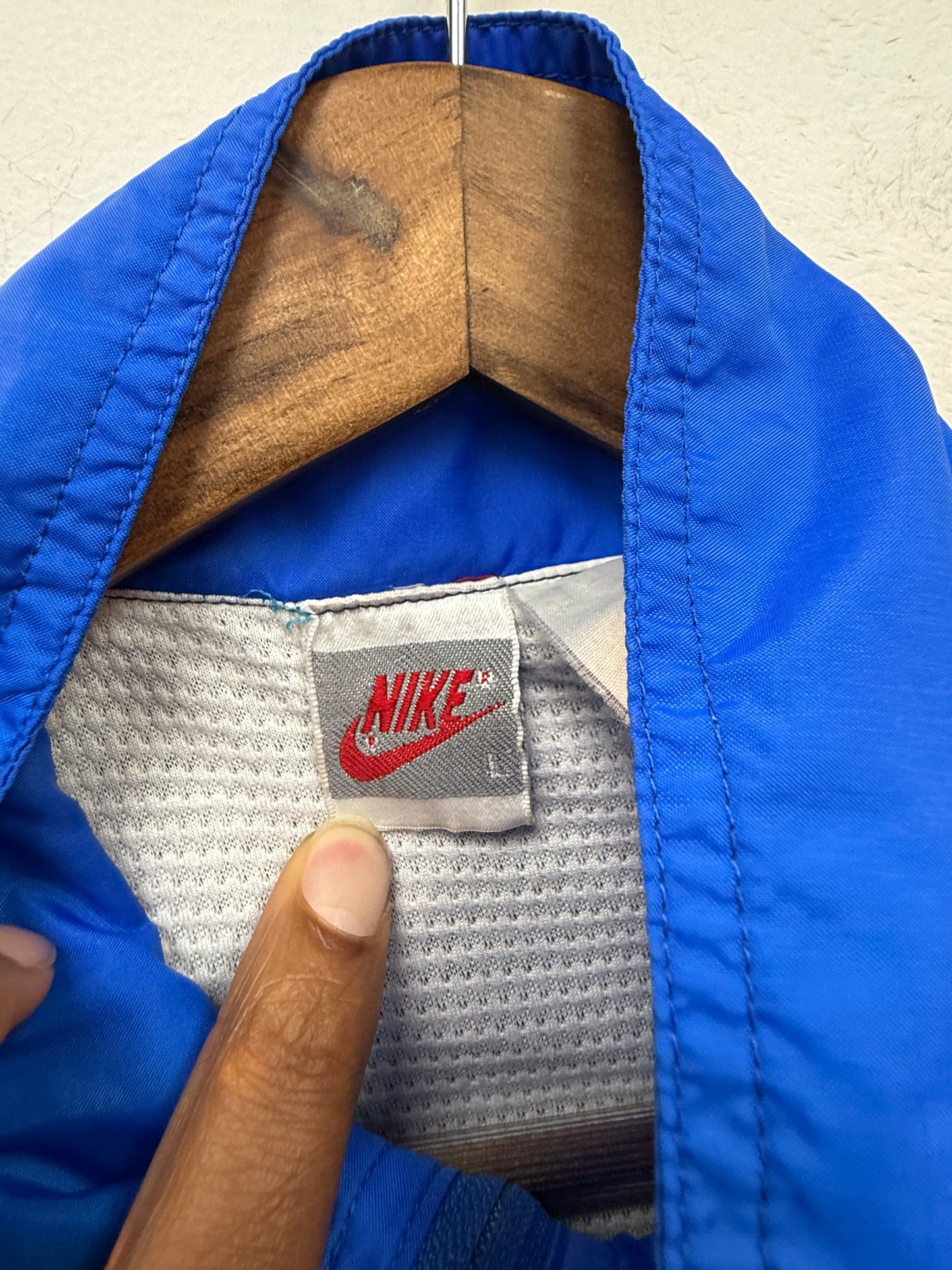 Vintage Nike Blue Windbreaker