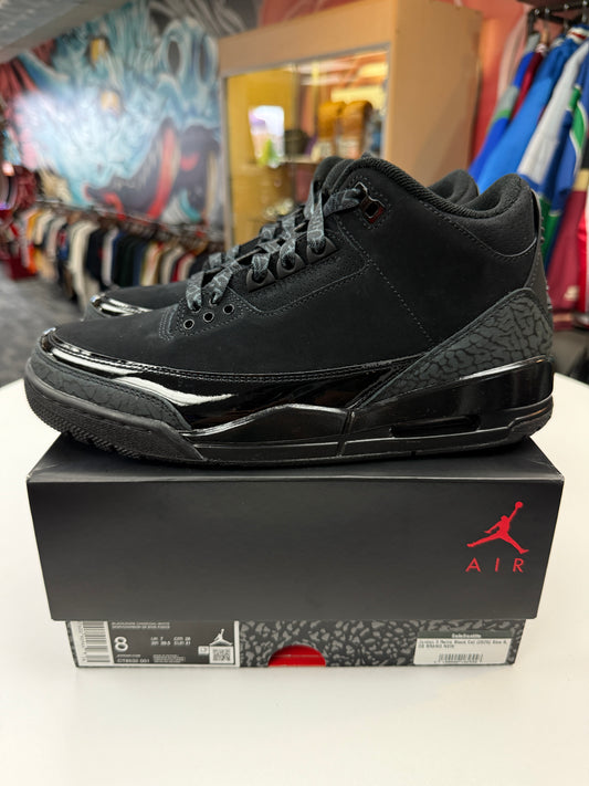 New Black Cat Jordan 3 (2025)