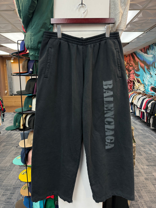 Balenciaga Stencil Type Baggy Sweats