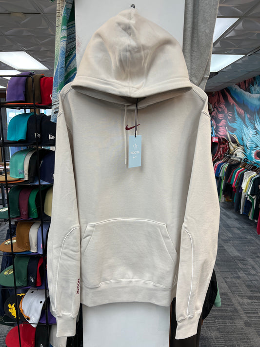New Nike x NOCTA Fleece CS Hoodie 2 Orewood Brown/Dark Red