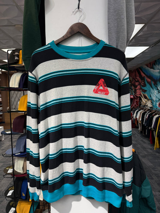 Palace Stripe Crewneck