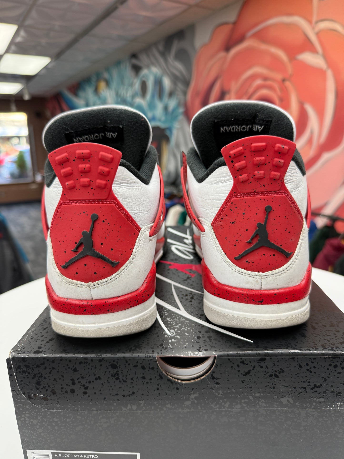 Preowned Red Cement 4s