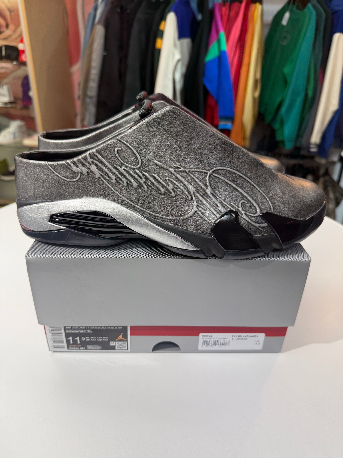 New Mowalola Jordan 14 Mule