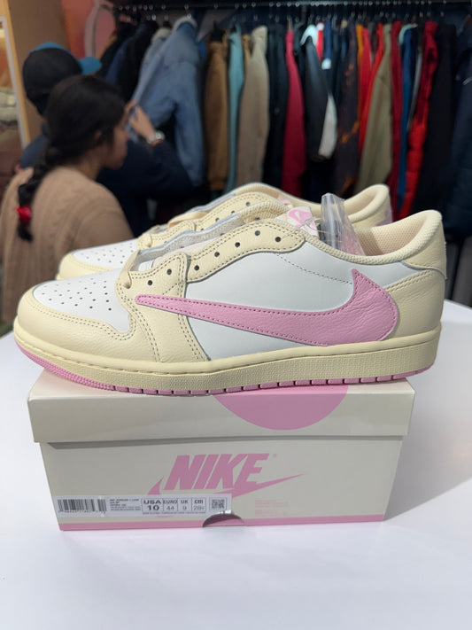 New Shy Pink Travis Scott Jordan 1 Low