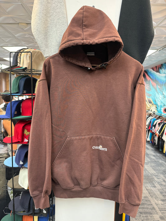 Vintage Faded Brown Carhartt Hoodie