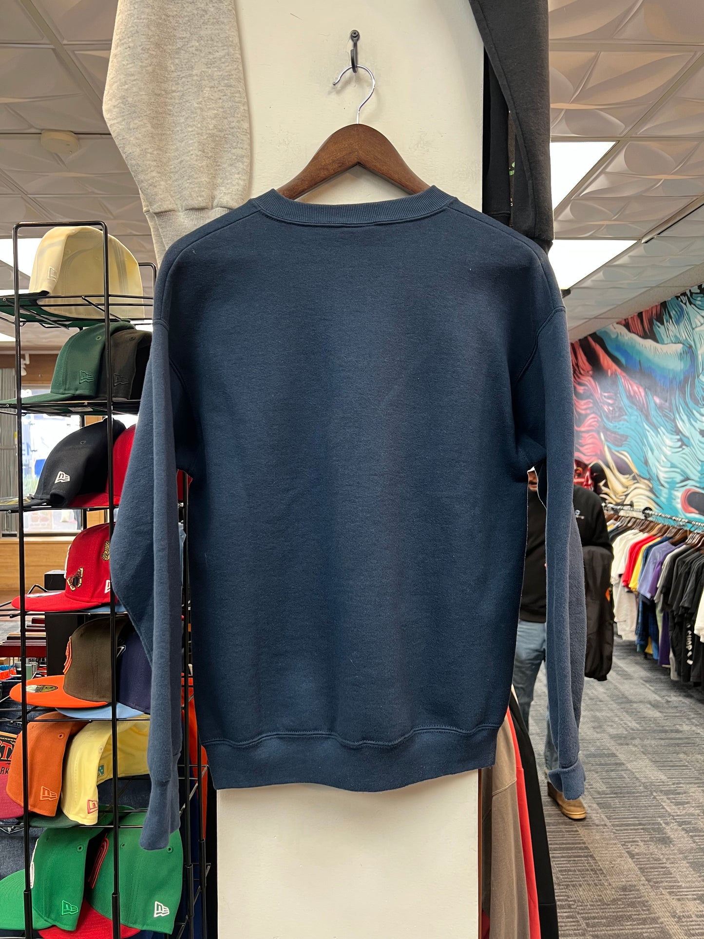 Vintage Little Italy Navy Crewneck