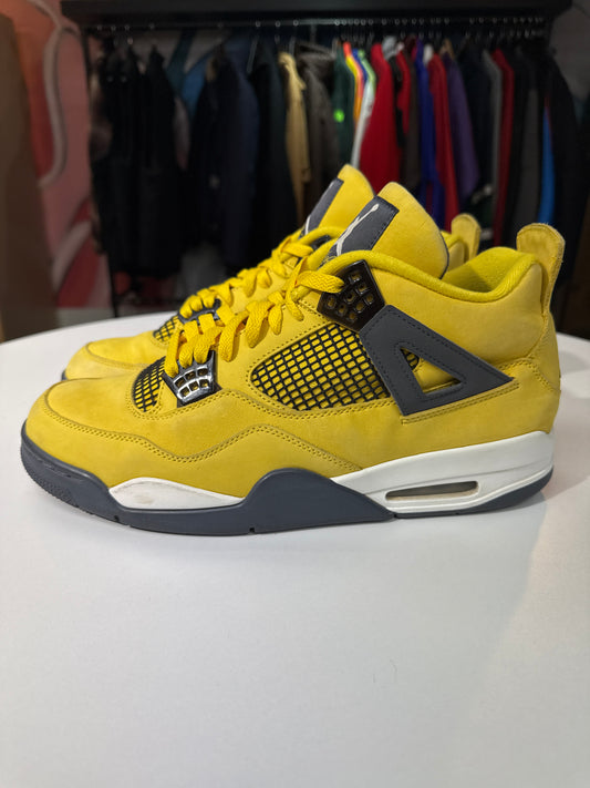 Preowned Jordan 4 Lightning