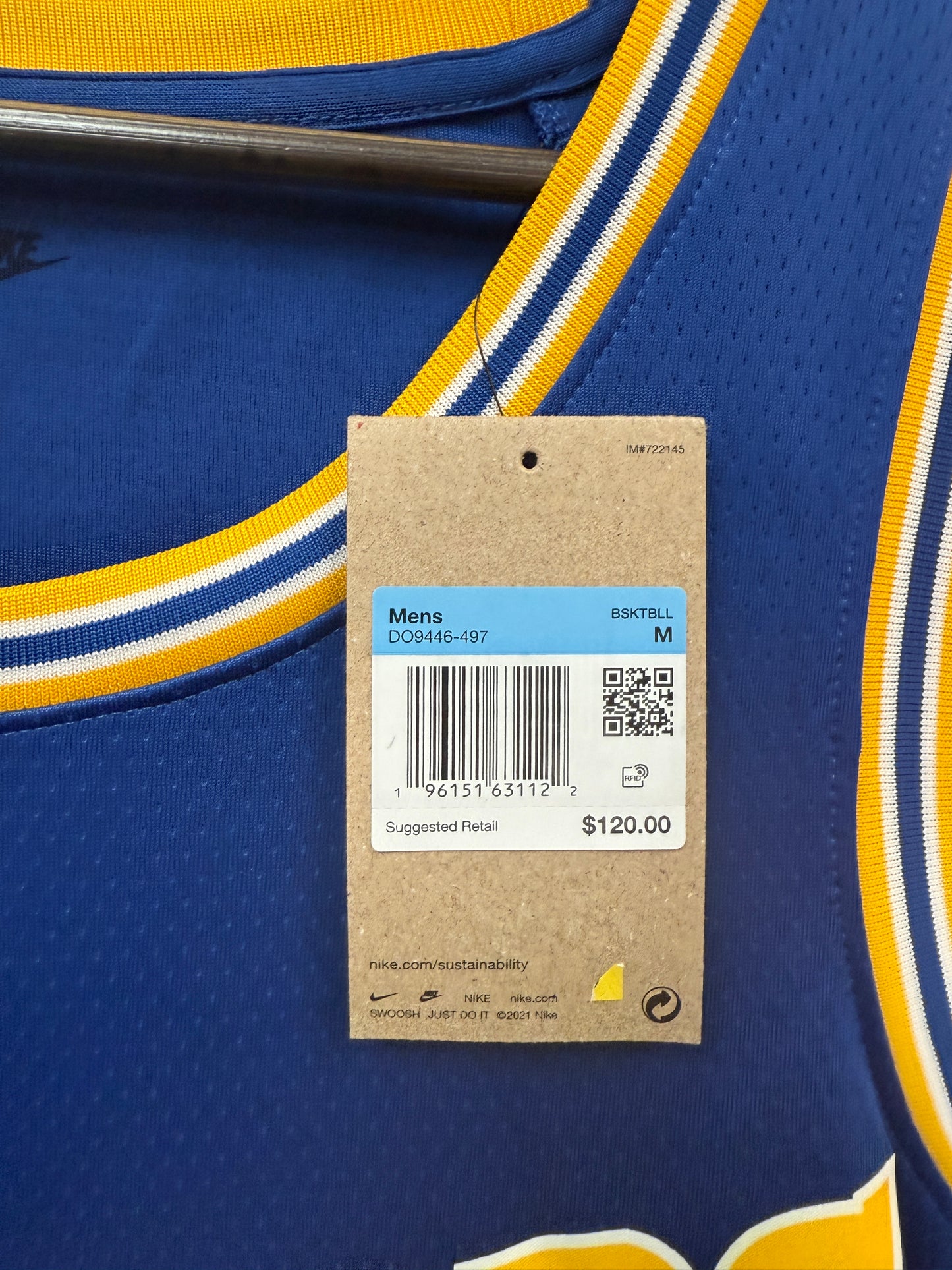 New Nike Steph Curry Jersey