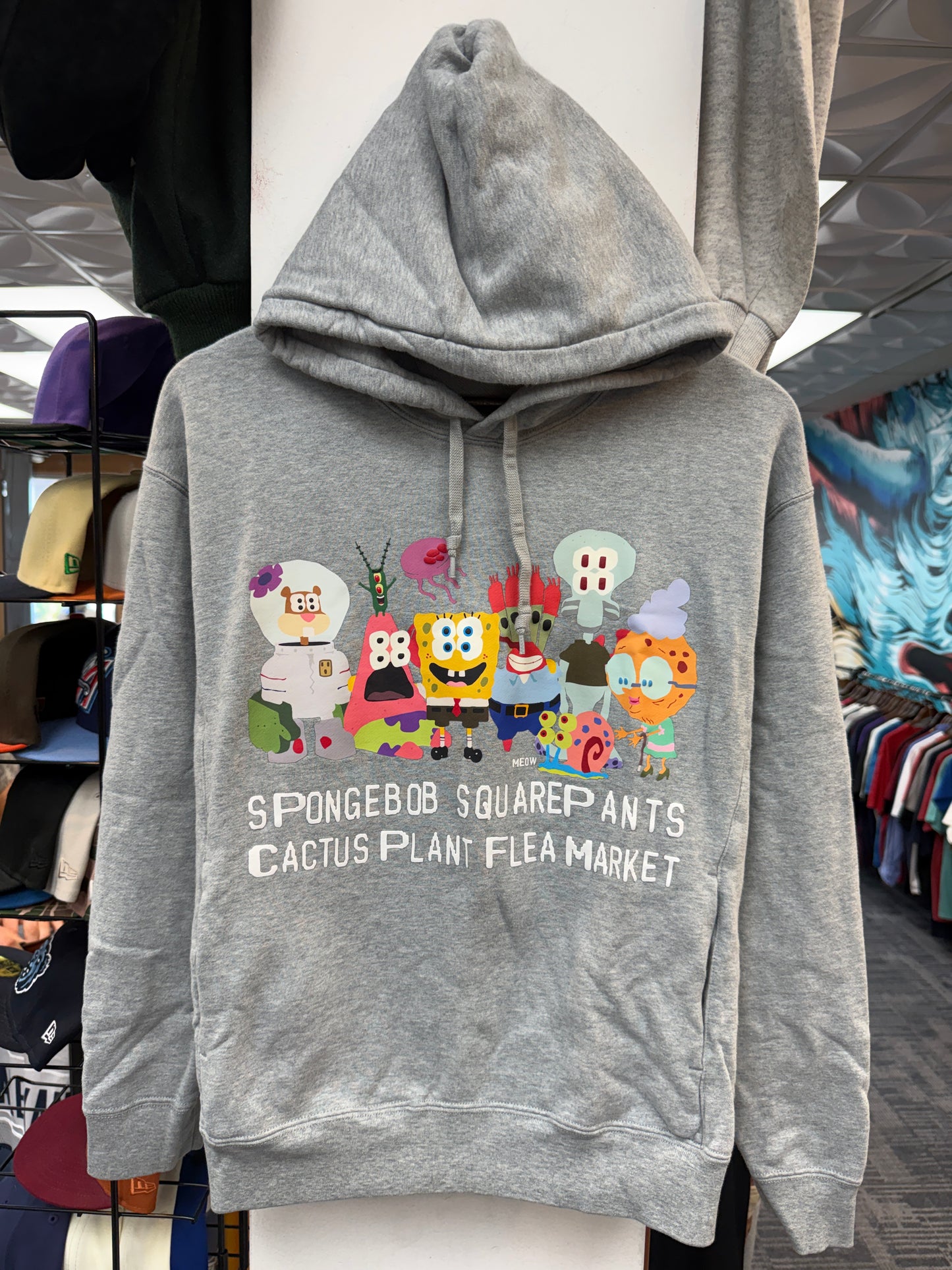 CPFM X SpongeBob Uniqlo Grey Hoodie