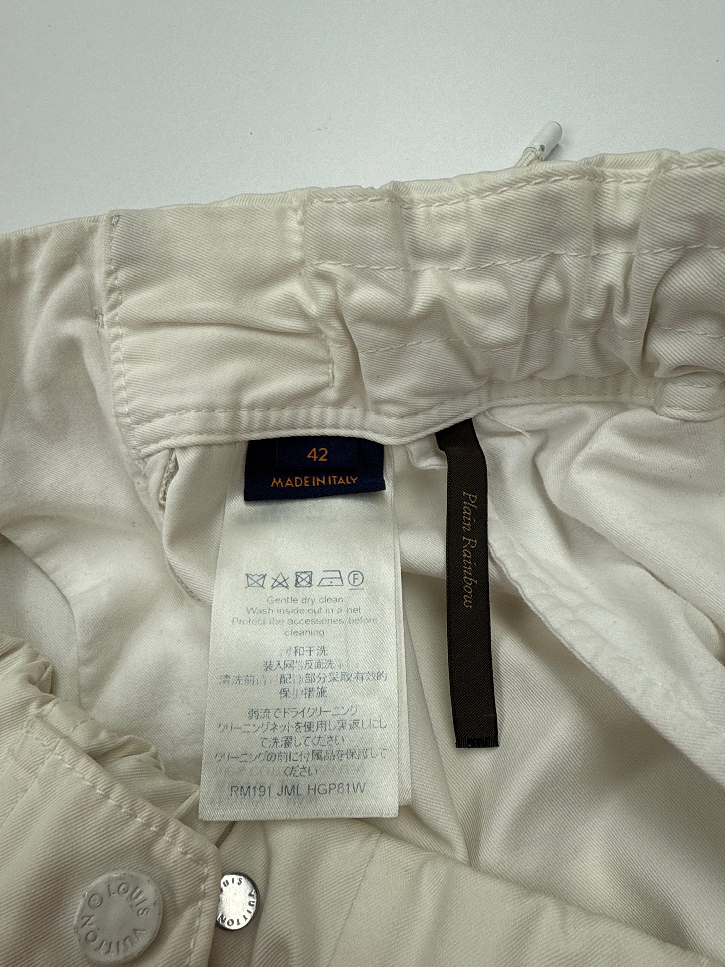 Louis Vuitton Plain Rainbow Cargo Pants