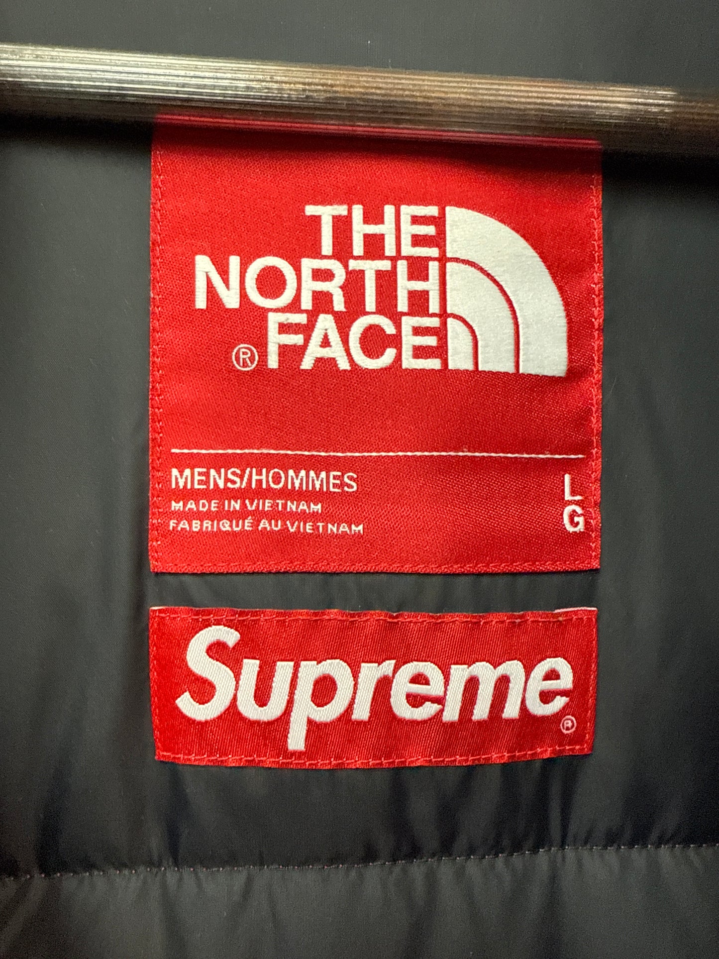 Supreme x The North Face Faux Fur Red Nuptse Jacket