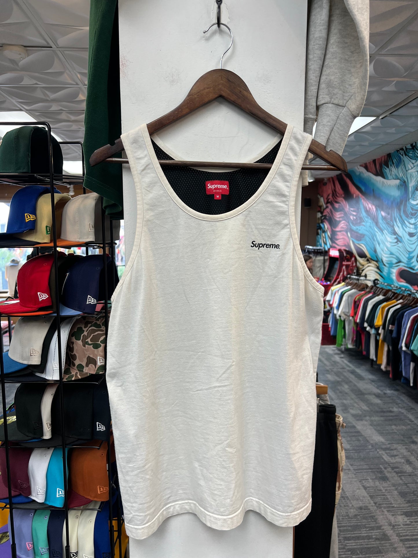 Supreme Mesh Back Tank Top