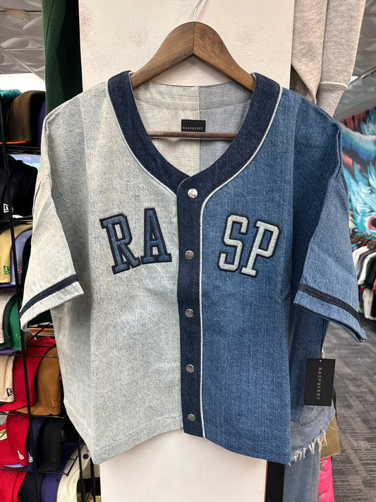 New GV Raspberry Hills Two Tone Denim Jersey