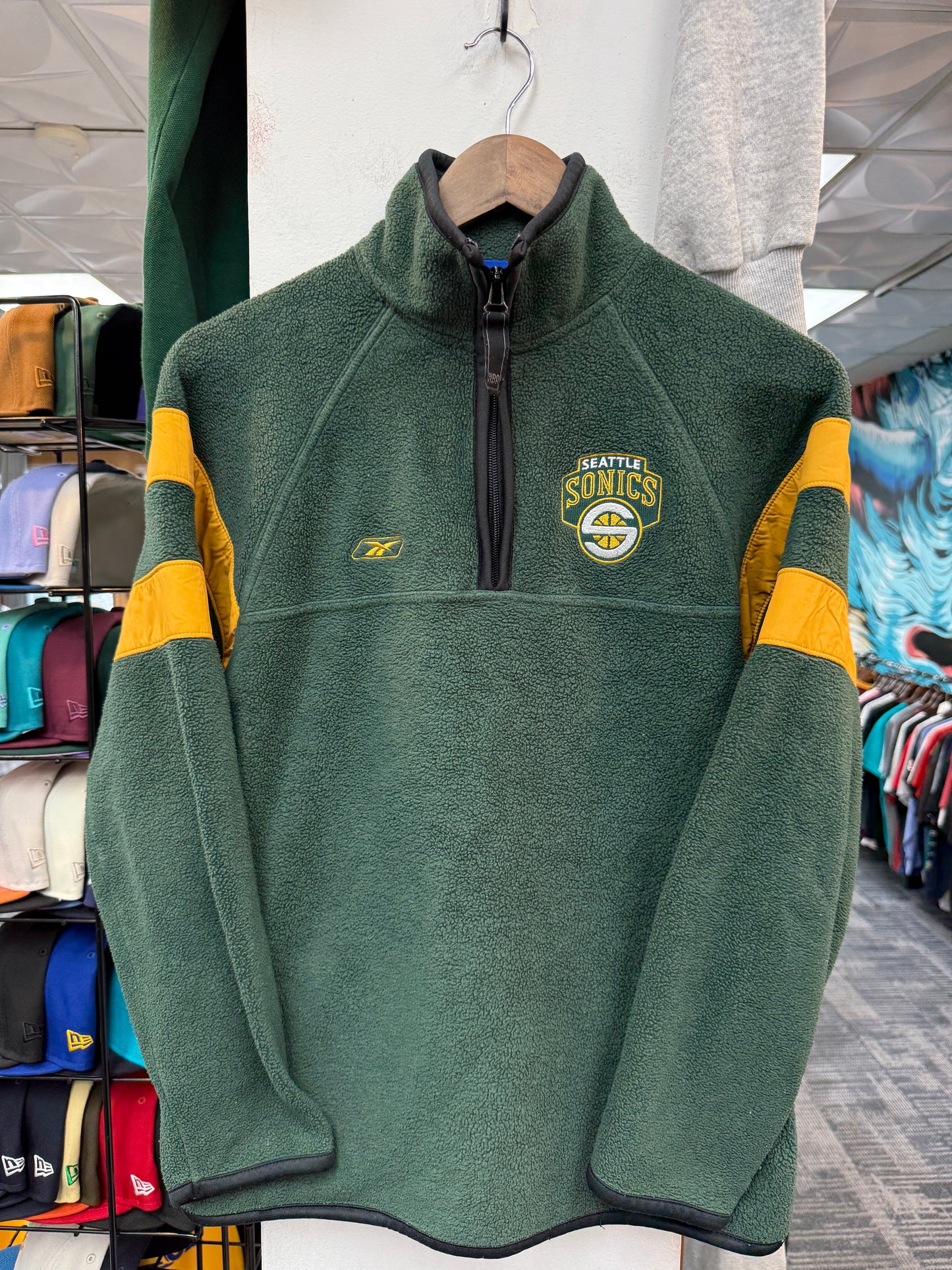 Vintage Sonics Reebok Kids Fleece