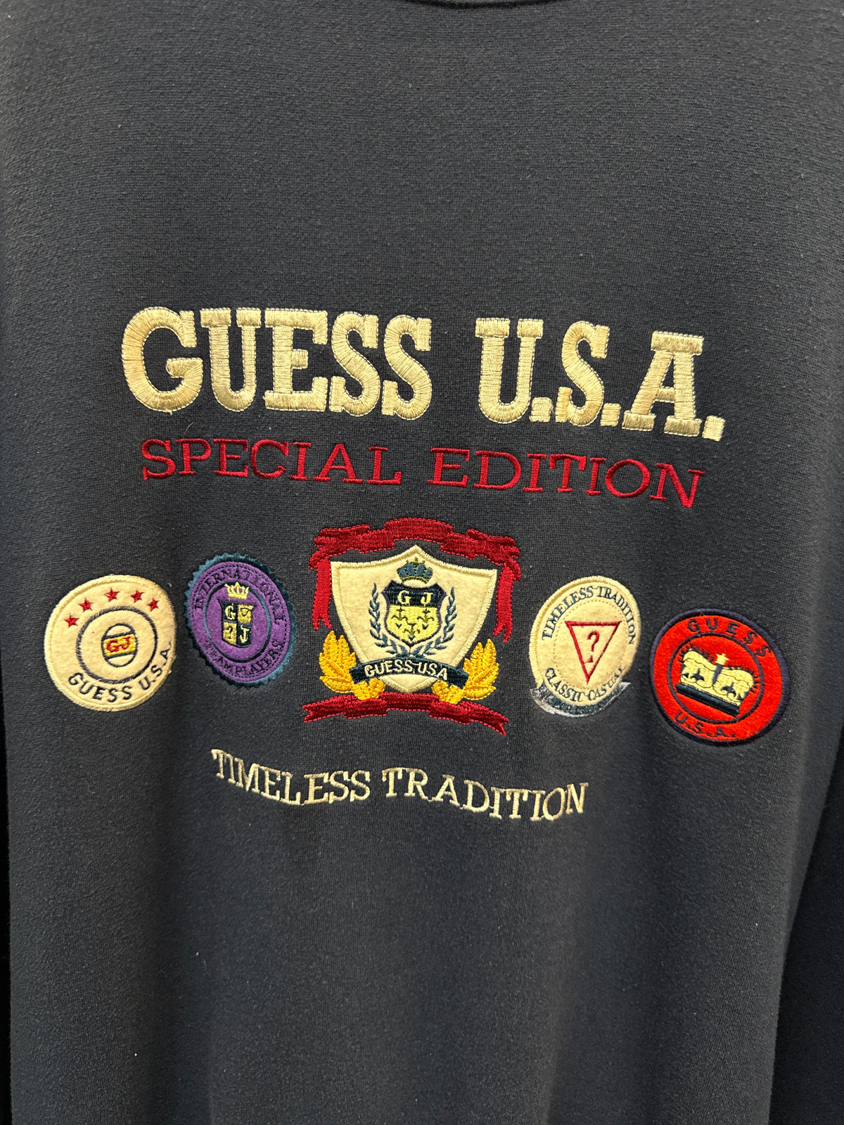 Vintage Guess Embroidered Crewneck